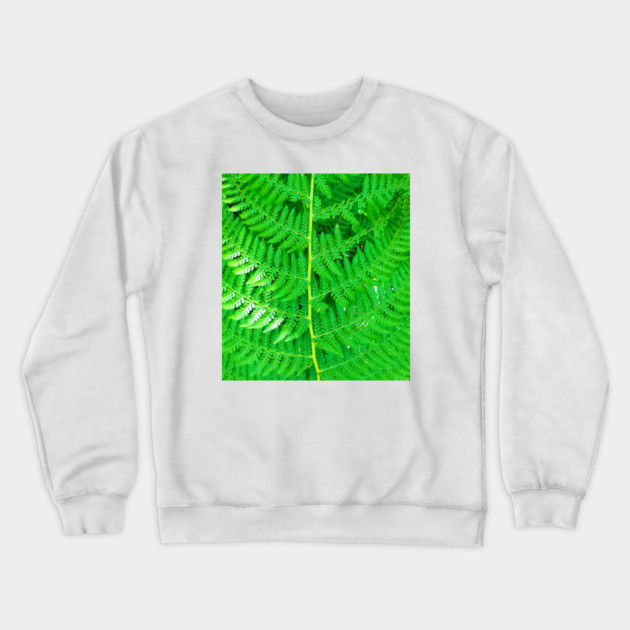 Green Forest Leaf Crewneck Sweatshirt by REG