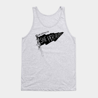 Nevertheless She Persisted-Flag Tank Top