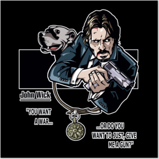 John Wick Posters and Art