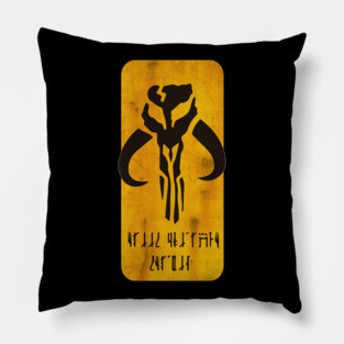 Family Is More Than Blood Mando'a Pillow