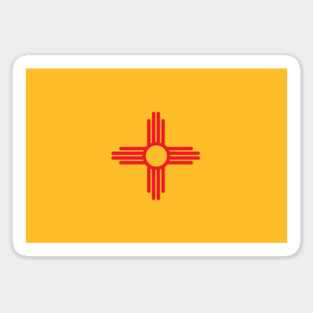 New Mexico State Flag Sticker