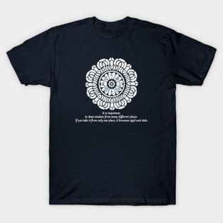White Lotus Wisdom T-Shirt