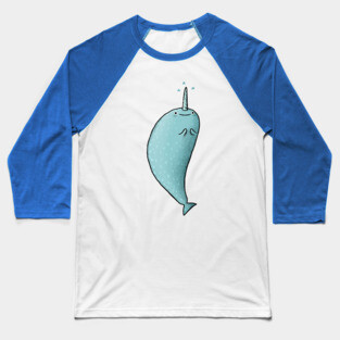 Happy Narwhal Baseball T-Shirt