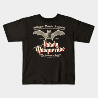 Unholy Masquerade Kids T-Shirt