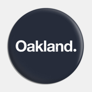 Oakland. Pin