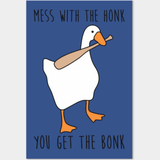 untitled goose game Posters and Art