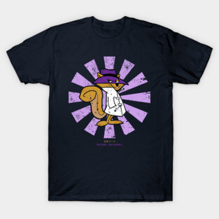 Secret Squirrel Retro Japanese T-Shirt
