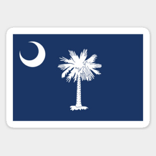 South Carolina State Flag Magnet
