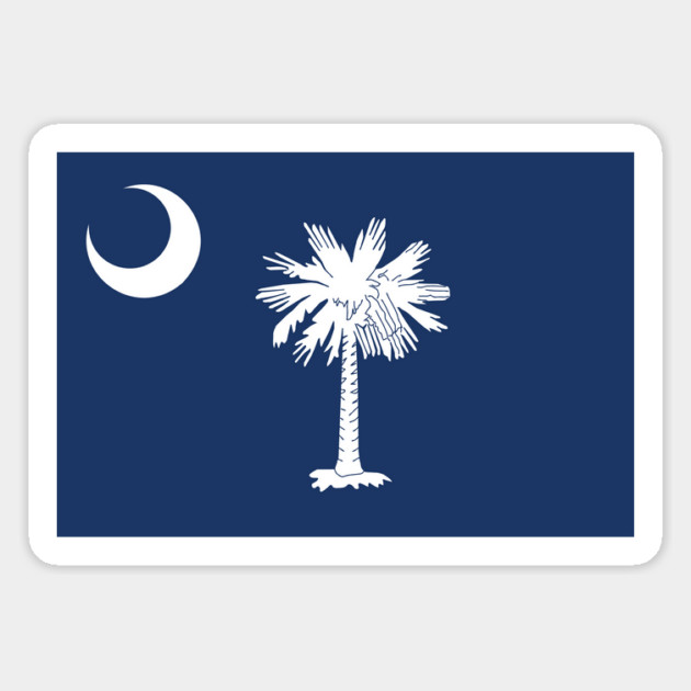 South Carolina State Flag Magnet by stayfrostybro