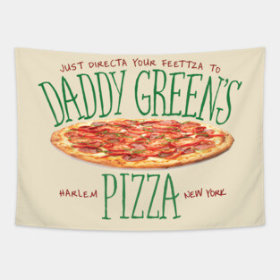 Daddy Green's Pizza Tapestry