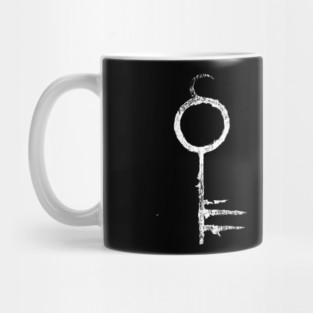 The Infernal Key (white) Mug