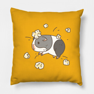 Pop-corning Guinea pig Pillow