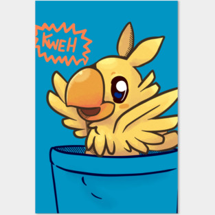 Pocket Chocobo Posters and Art