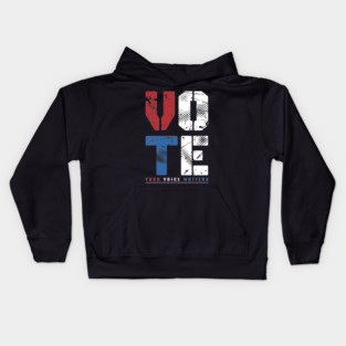 Vote Election Kids Hoodie