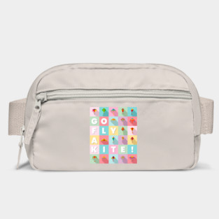 Go fly a kite! Kite Flying Colorful Pastel Design Bag