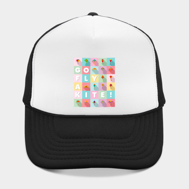 Go fly a kite! Kite Flying Colorful Pastel Design by creative