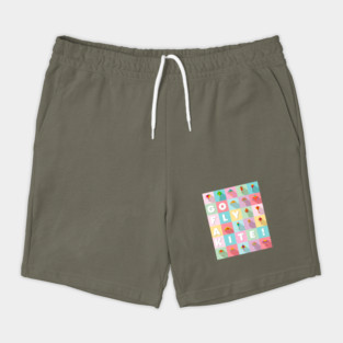Go fly a kite! Kite Flying Colorful Pastel Design Shorts