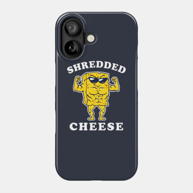 Shredded Cheese Phone Case by dumbshirts