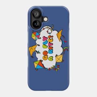 Go fly a kite! Kite Flying Colorful Design Phone Case