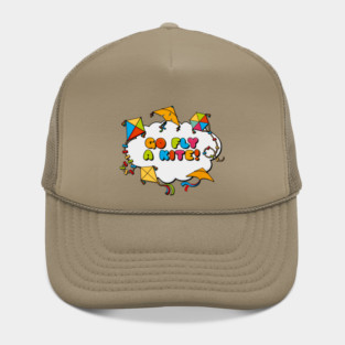 Go fly a kite! Kite Flying Colorful Design Hat