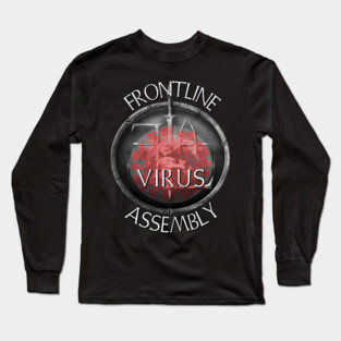 Front Line Assembly - Virus. Long Sleeve T-Shirt
