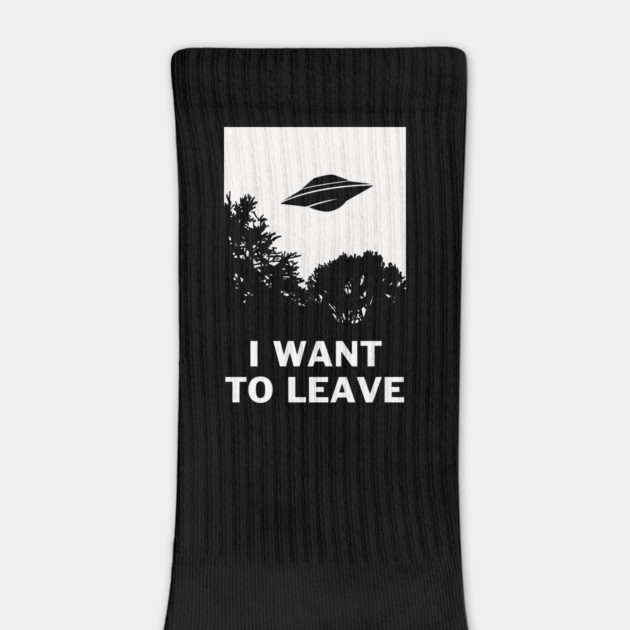 I Want To Leave by dumbshirts