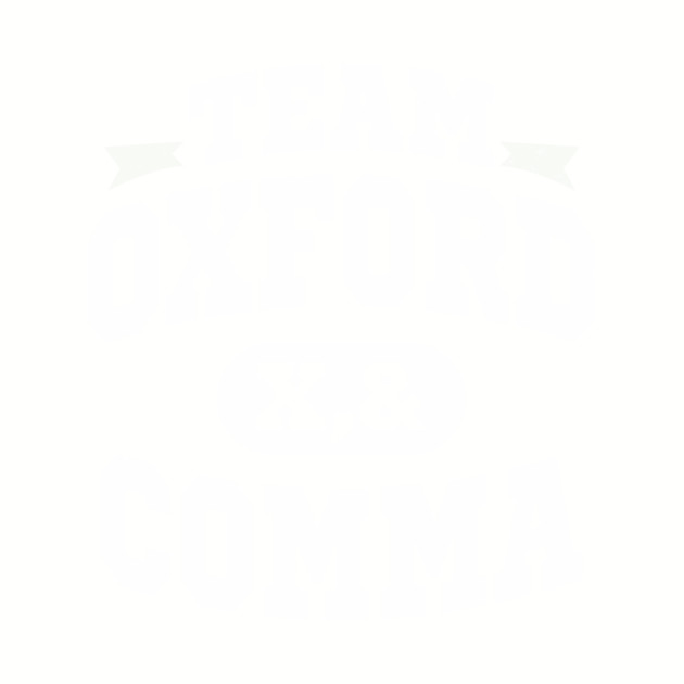 Team Oxford Comma by dumbshirts