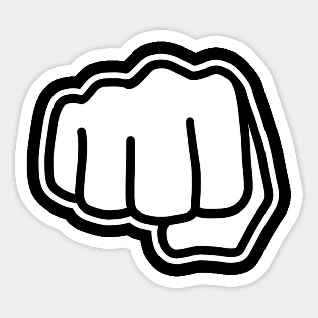 Bro Fist Emoji BroFist Fist Bump Knuckles Magnet by dumbshirts