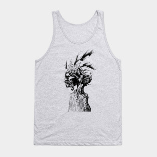 garou the wolf hero hunter Tank Top