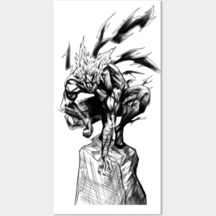 garou the wolf hero hunter Posters and Art