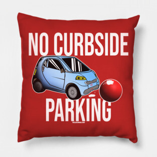 No Curbside Parking Pillow