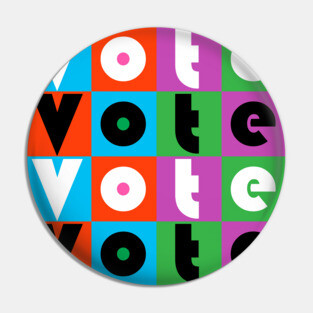 Vote now Pin