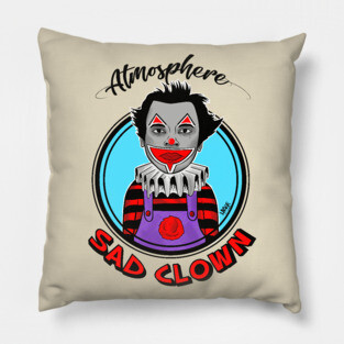 Sad Clown Pillow