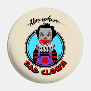 Sad Clown Pin