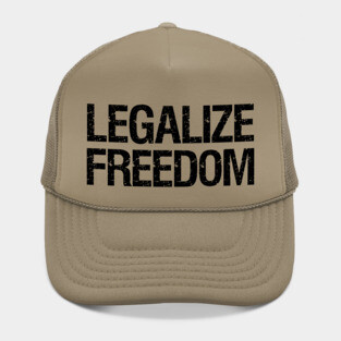 Anarcho Capitalism Libertarian Voluntarism Legalize Freedom Hat