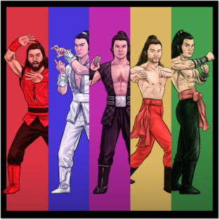 5 Deadly Venoms Color Collage Posters and Art