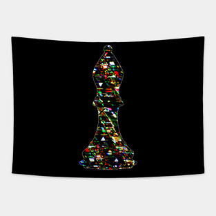 Chess Piece - The Bishop 1 Tapestry