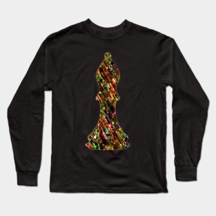 Chess Piece - The Bishop 2 Long Sleeve T-Shirt