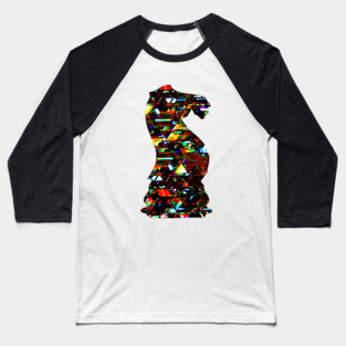 Chess Piece - The Knight 3 Baseball T-Shirt