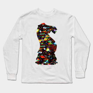 Chess Piece - The Knight 3 Long Sleeve T-Shirt