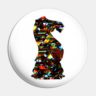 Chess Piece - The Knight 3 Pin