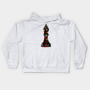 Chess Piece - The Bishop 3 Kids Hoodie