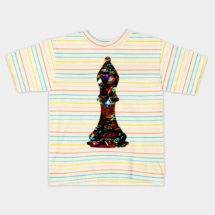 Chess Piece - The Bishop 3 Kids T-Shirt