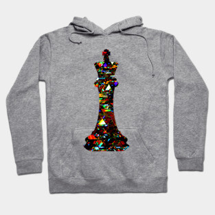 Chess Piece - The King 3 Hoodie