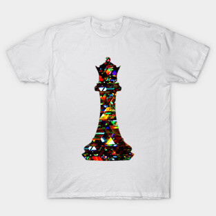 Chess Piece - The Queen 3 T-Shirt