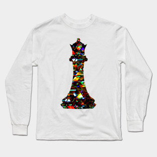 Chess Piece - The Queen 3 Long Sleeve T-Shirt