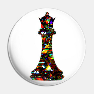 Chess Piece - The Queen 3 Pin