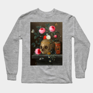 Vanitas Still Life c. 1665/1670, Jan van Kessel Long Sleeve T-Shirt