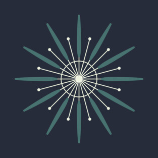 Mid-Mod Starburst T-Shirt
