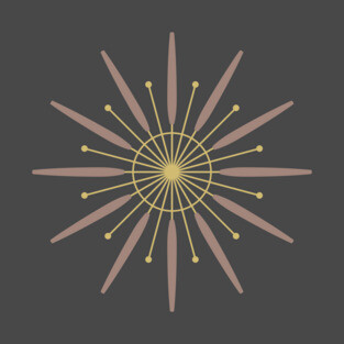 Mid-Mod Starburst T-Shirt